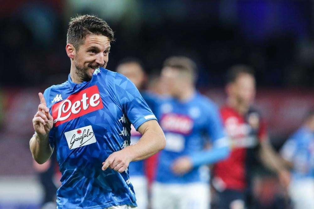 Serie A, Napoli-Atalanta 1-0 alla fine del primo tempo