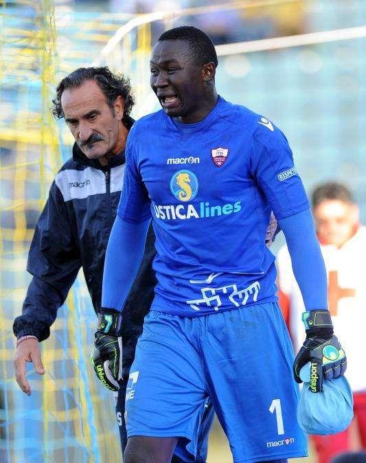 Trapani, brutto infortunio per Lys Gomis
