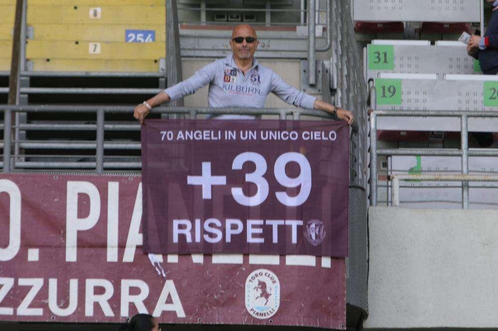 Rispetto per i Caduti di Superga e per i morti dell'Heysel, sempre