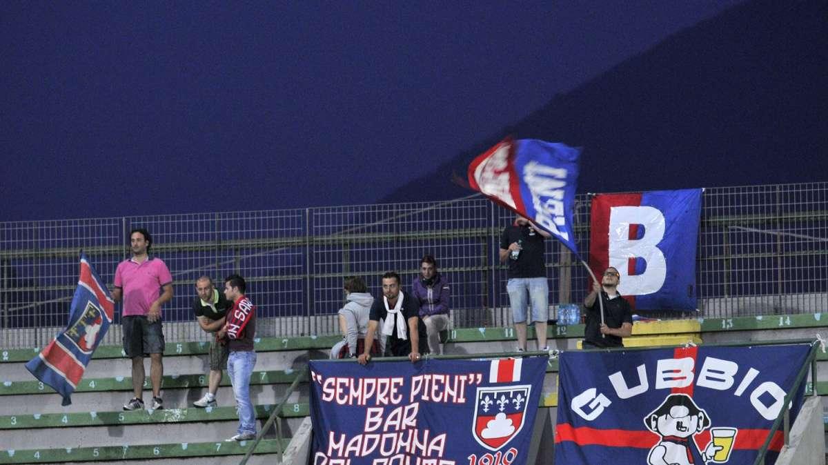 Gubbio duramente contestato dopo la scoppola torinese 