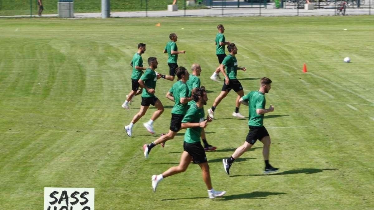 Il Sassuolo subito in campo 