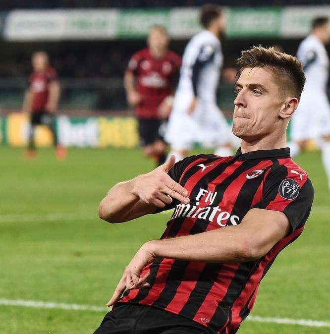Serie A-Milan-Udinese 1-0 a fine primo tempo