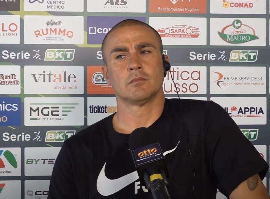 Udinese, tutto confermato, arriva Fabio Cannavaro: ecco il suo staff