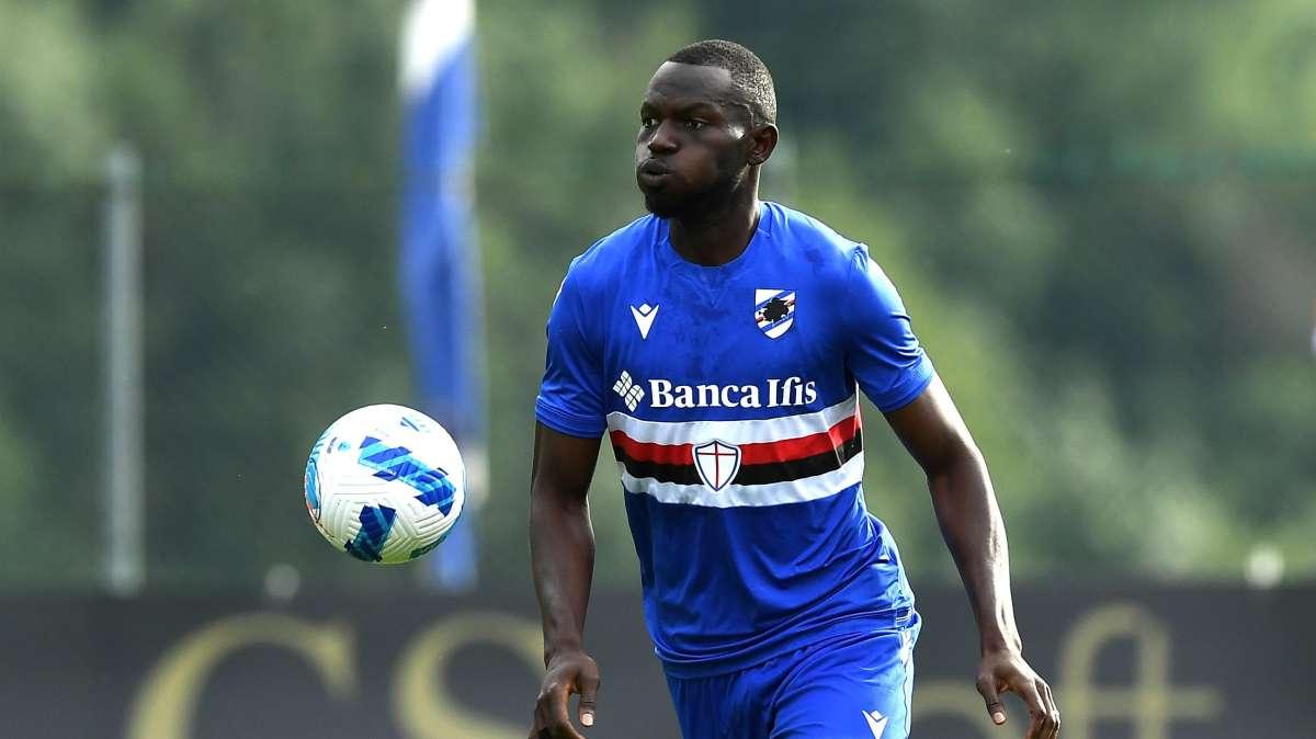 Colley in uscita dalla Sampdoria 