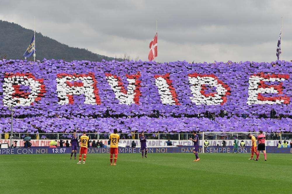 Fiorentina, emozioni al Franchi nel ricordo di Davide Astori 