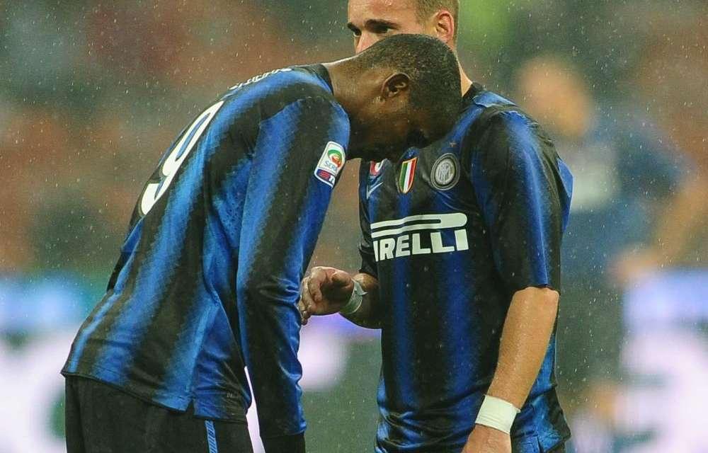Tosel non sbaglia: 3 giornate a Eto'o, 5 a Chevanton