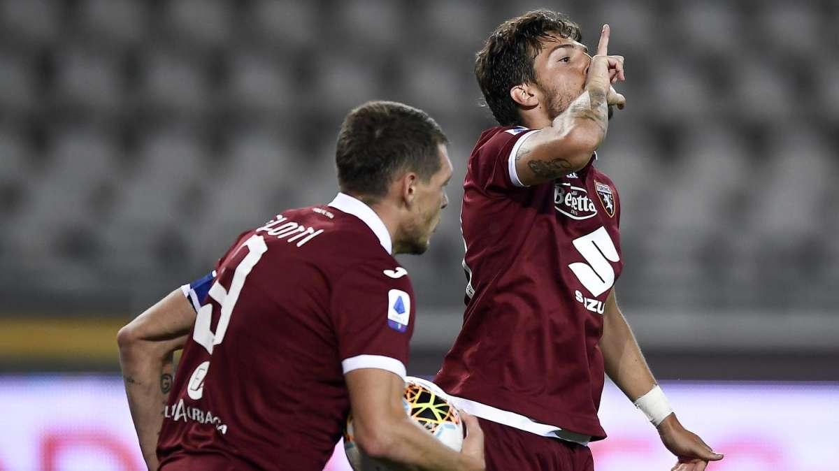 Le pagelle di Torino-Bologna: gol fortunoso di Verdi, Belotti indomito. Male Lyanco e Meïté 