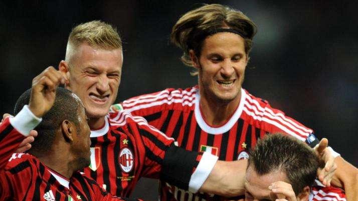Milan, Abate e Antonini in gruppo