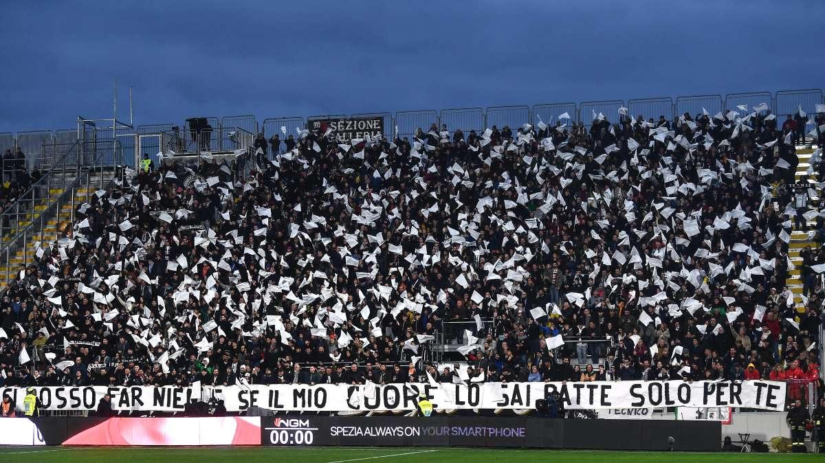 Lo Spezia Calcio a fianco dell'Emilia Romagna