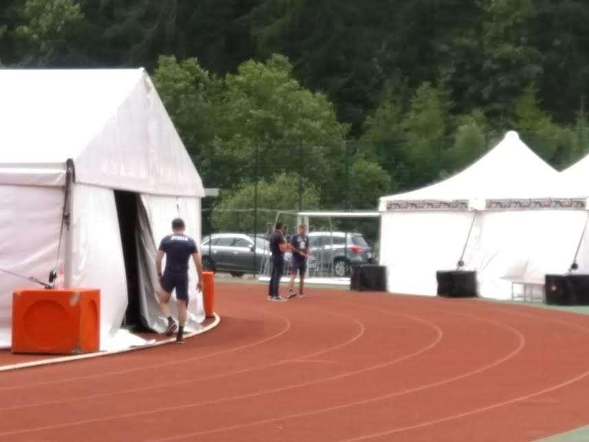 Al termine dell’allenamento fitto parlare fra Juric e Vagnati