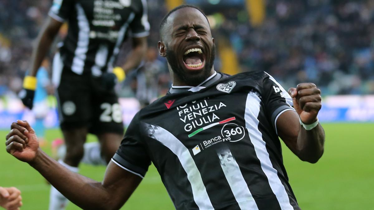 Serie A: l'Udinese riprende la Lazio all'ultimo respiro. Finisce 1-1 al Friuli 