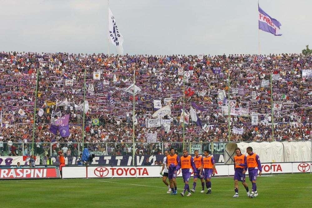 Fiorentina, saranno meno di 300 i tifosi oggi allo stadio 