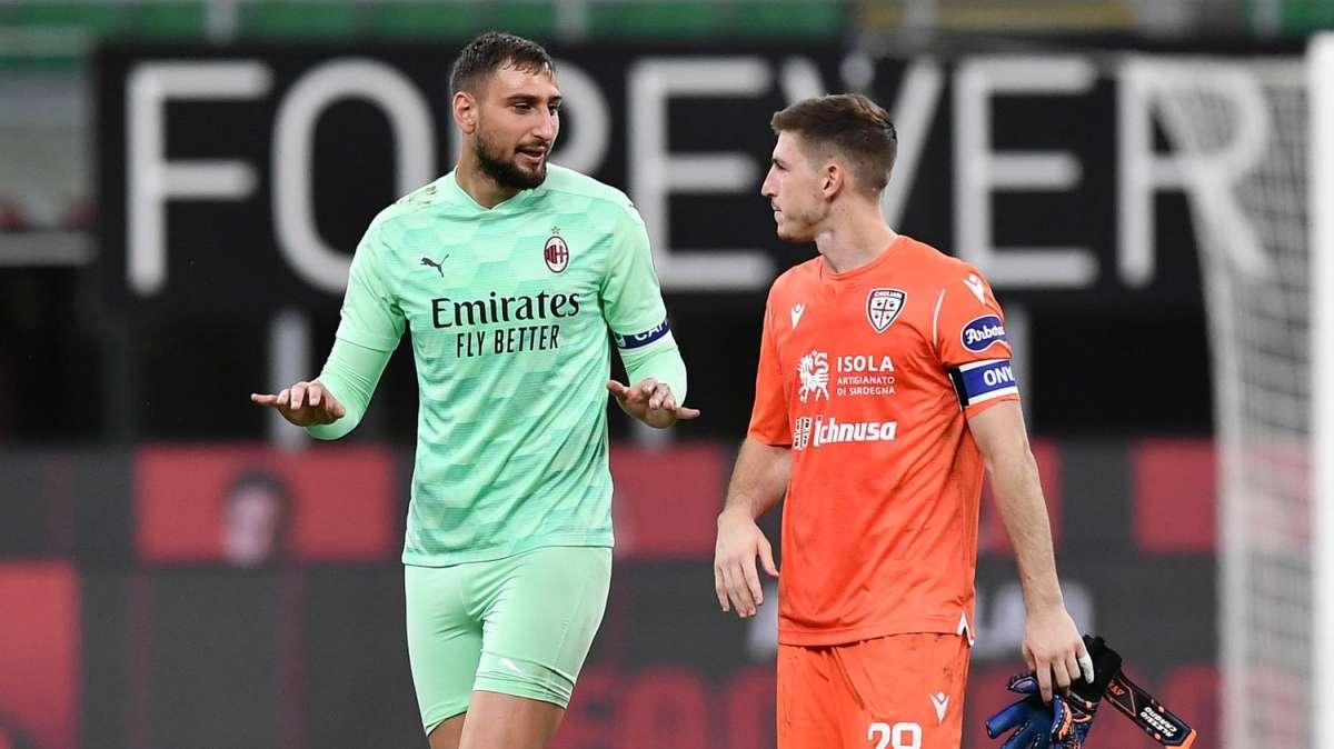Finisce senza reti il primo tempo tra Milan e Cagliari a San Siro