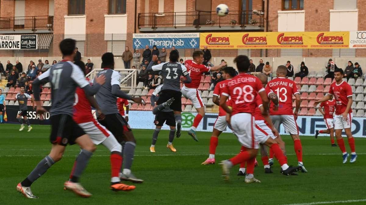 Penalizzazione per l'Alessandria. Un punto invece di quattro