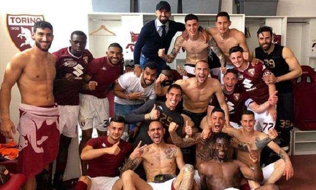 Social Toro: De Silvestri e la gioia negli spogliatoi