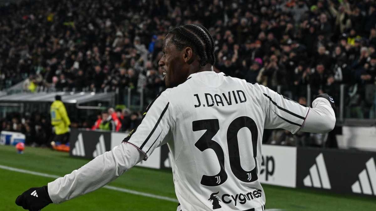 Serie A - Juve avanti all'intervallo con David