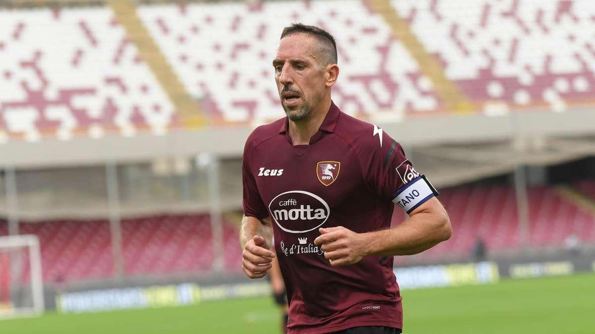 Salernitana, nuovo infortunio per Ribery 