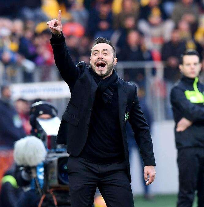 Sassuolo, De Zerbi: "Non ancora maturi per vincere"