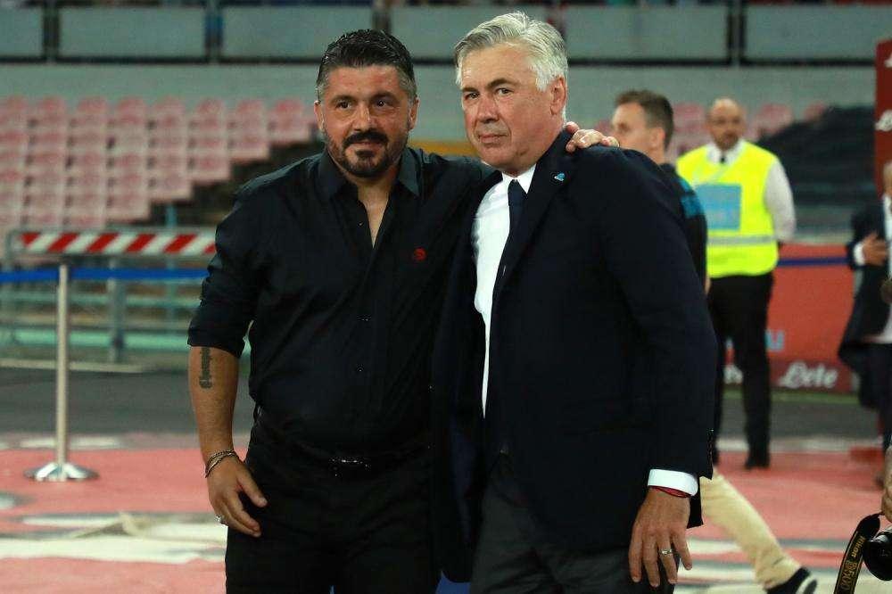 Napoli, c'è ancora l'ombra di Rino Gattuso su Ancelotti