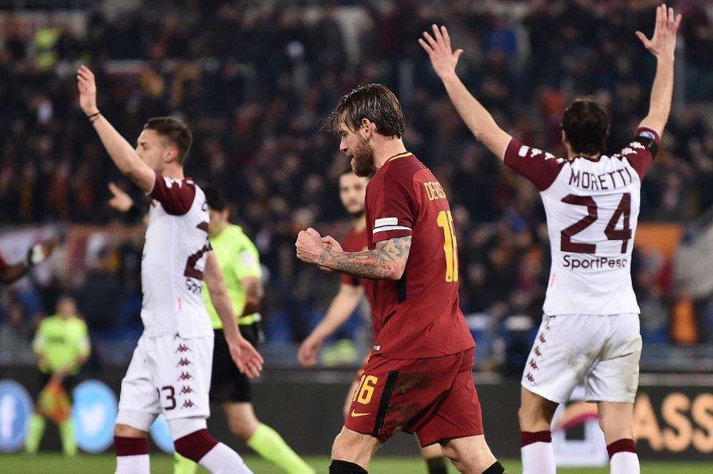 Roma-Torino 3-0. Primo tempo positivo poi il crollo. Possono davvero coesistere Falque e Belotti?