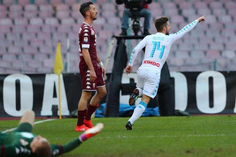 Napoli troppo forte, ma quanti errori il Toro