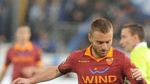 Roma, difficile ma non impossibile il recupero-lampo di De Rossi