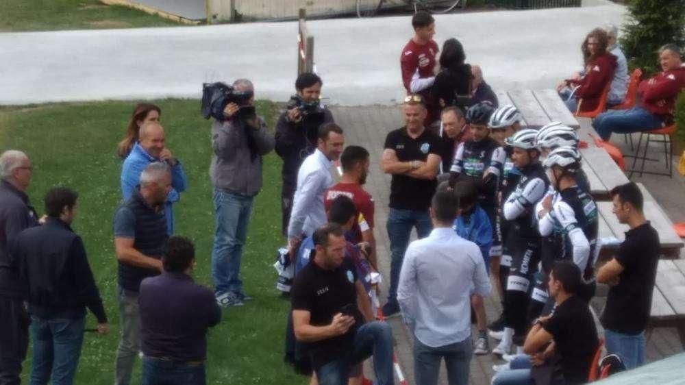 Torino al lavoro su possesso palla e tiri in porta. A trovare i granata Ivan Basso e il suo team