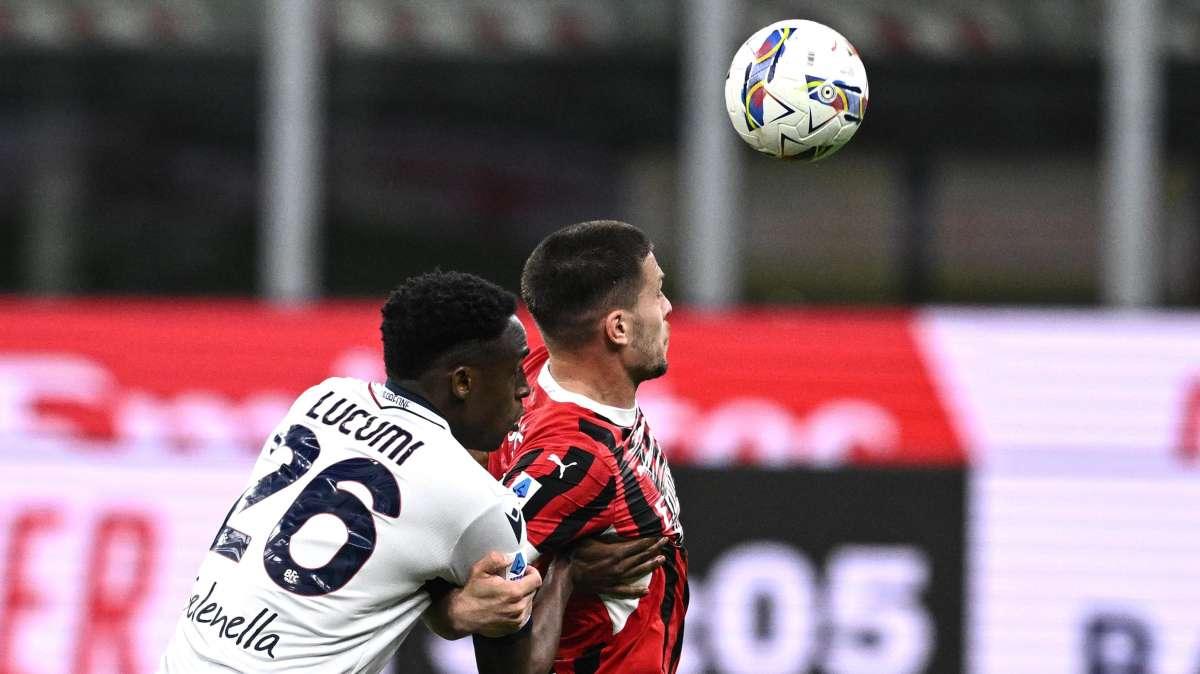 Serie A: Milan e Bologna ancora sullo 0-0 all'intervallo 
