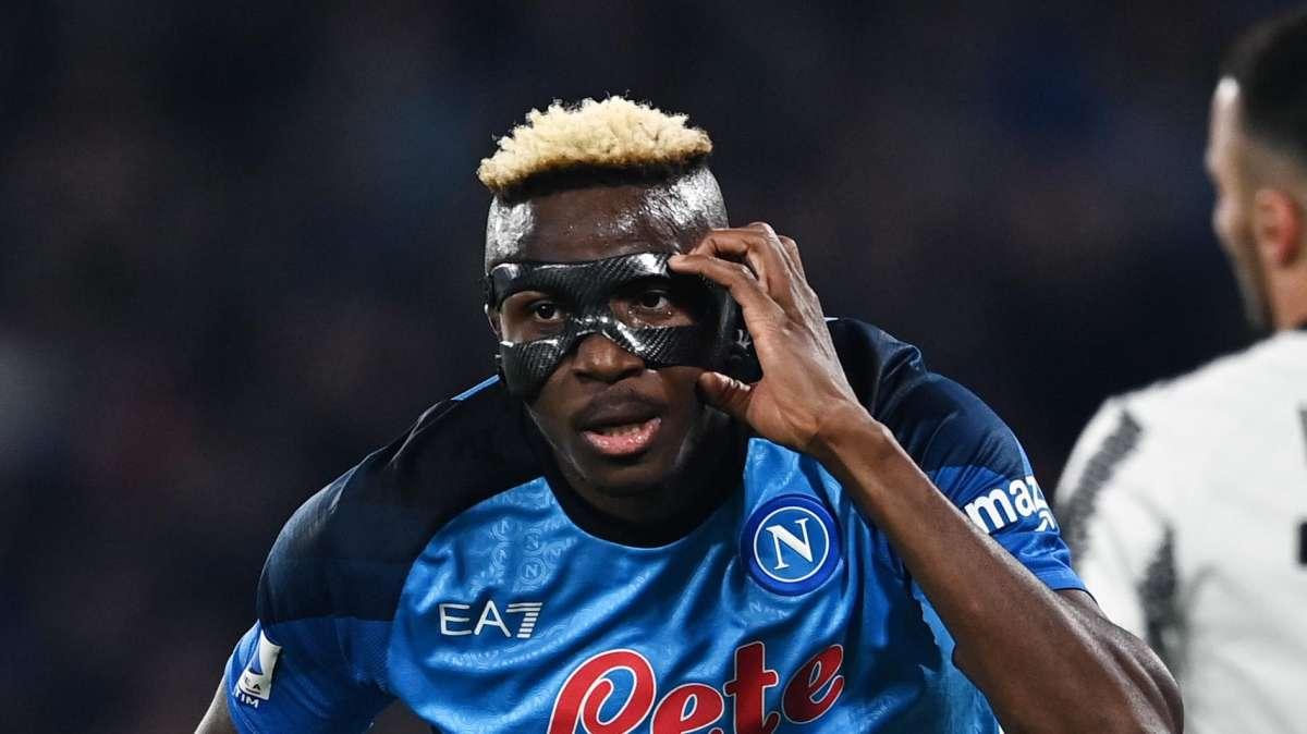 Serie A: segna sempre Osimhen, Napoli avanti sulla Roma all'intervallo