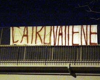 Torino, diversi striscioni contro il patron: "Cairo Vattene"