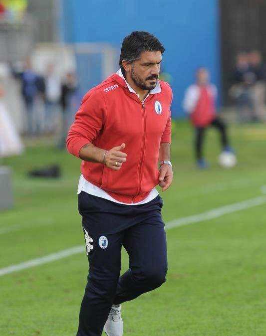Gattuso: "Siamo contenti della prestazione, ma il nostro obiettivo è il campionato"
