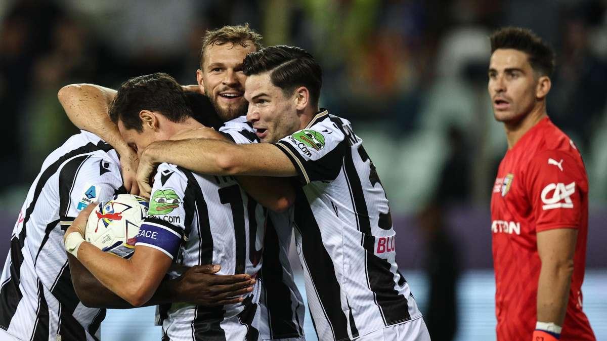 Serie A, l'Udinese batte l'Empoli. Pari tra Monza e Lecce 