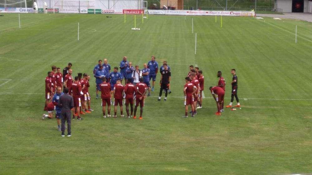 Baselli botta alla caviglia. Primo allenamento per Lukic