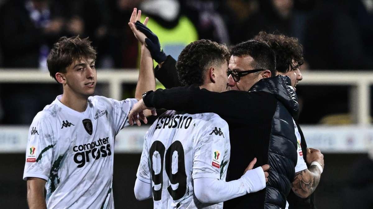 Coppa Italia Frecciarossa, l'Empoli elimina la Juventus ai rigori