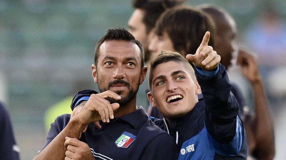 Quagliarella è vicino ad Insigne 