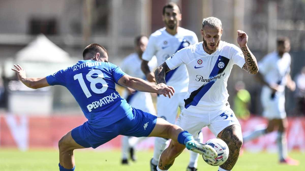 Serie A: Empoli ed Inter sullo 0-0 all'intervallo 