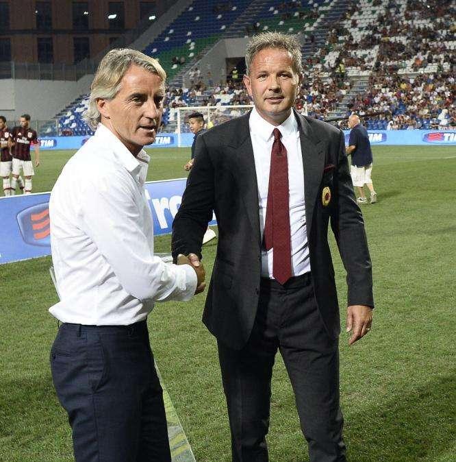 Mancini vicino a Miha: "Questo ti fa un baffo..."