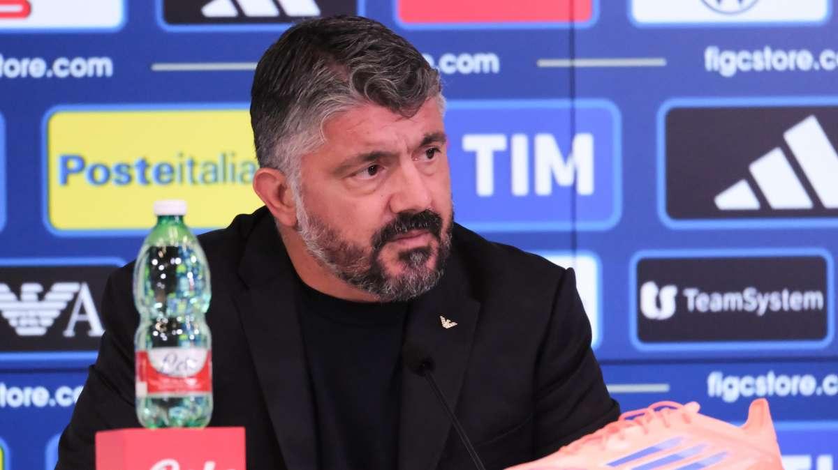 Gattuso: "Domani contro la Norvegia non ci saranno Calafiori e Tonali"