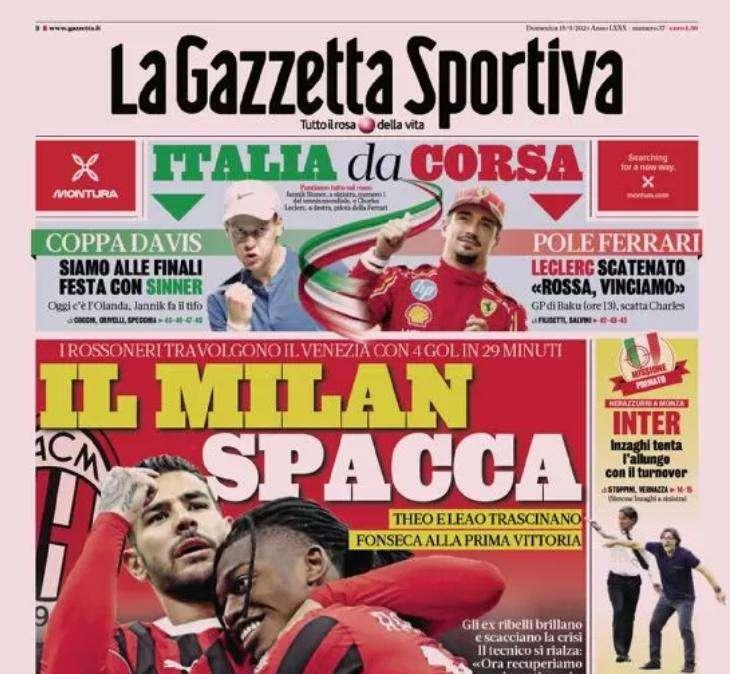La Gazzetta dello Sport: “Carica Vanoli. Il Torino all’assalto «Lo stadio pieno ci spinge sogniamo e godiamocela»”