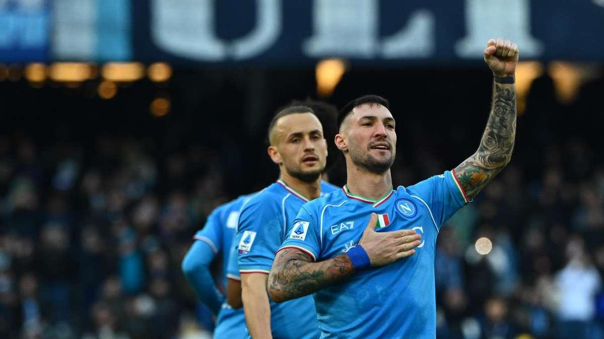 Serie A - Napoli avanti sul Frosinone al 45'