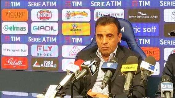 Empoli, Iachini: "Sono comunque in parte soddisfatto"