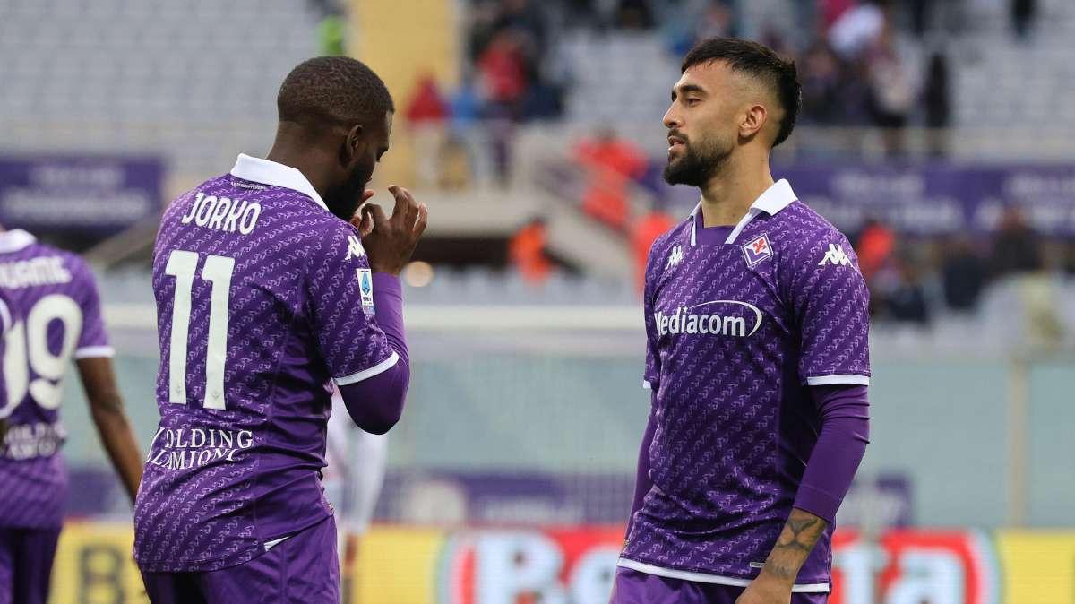 Le partite delle 15, vince la Viola. Pari per l'Udinese 