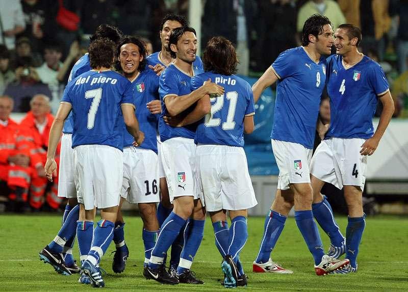 L'Italia di Lippi vince 1-0 contro la Svezia
