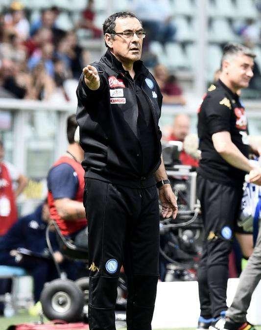 Sarri: "Fino al nostro raddoppio la gara è stata combattuta, poi sono emerse le nostre motivazioni maggiori"