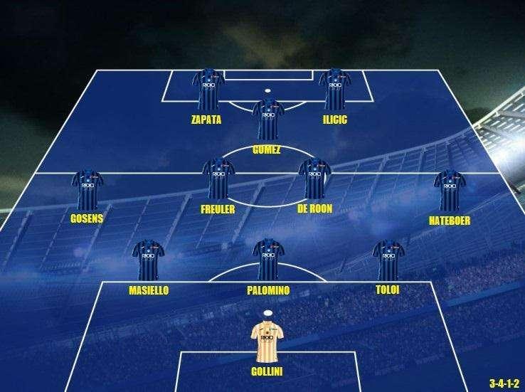 Probabile formazione Atalanta - Dubbio in difesa, Muriel ancora fuori?