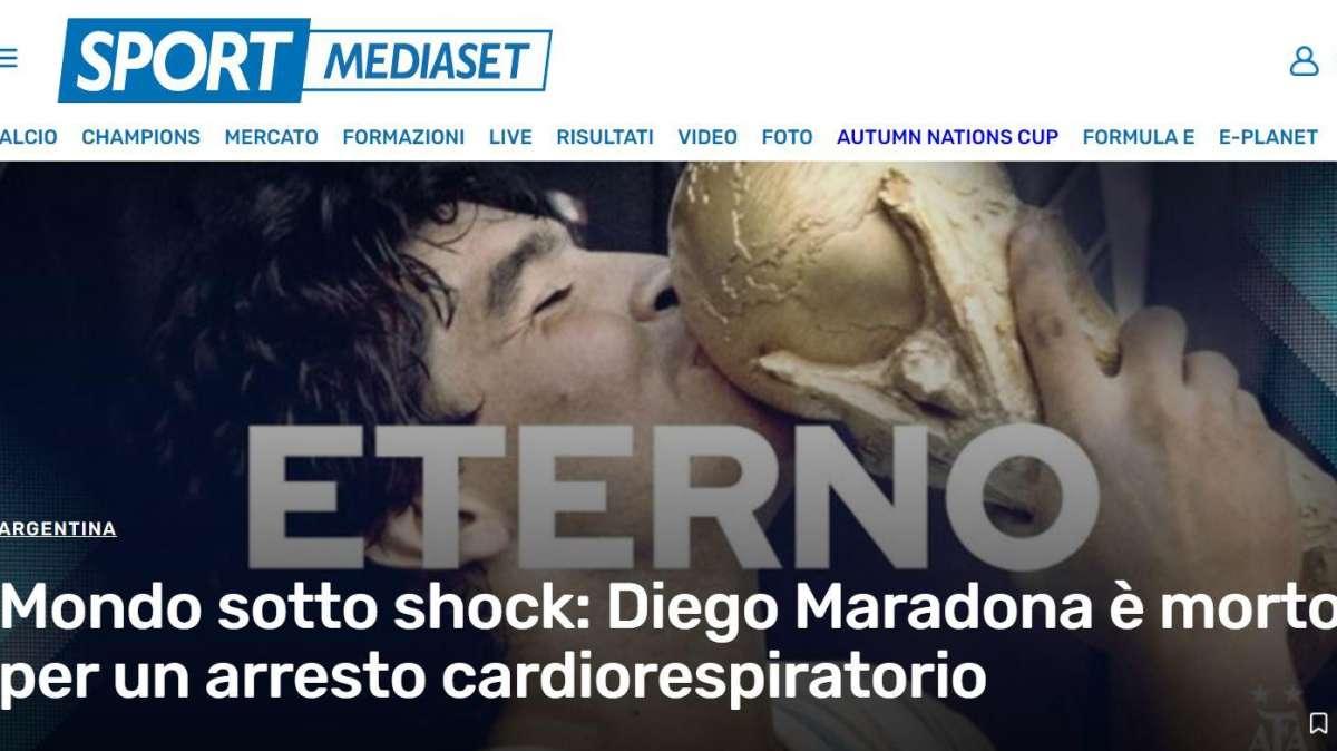 Lutto cittadino proclamato a Napoli. Luci accese al San Paolo 