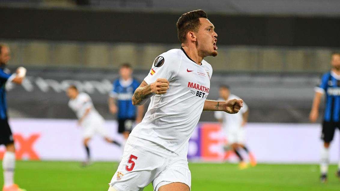 LIGA - Sevilla FC, Ocampos: "Facing PSG is going to be good for us"