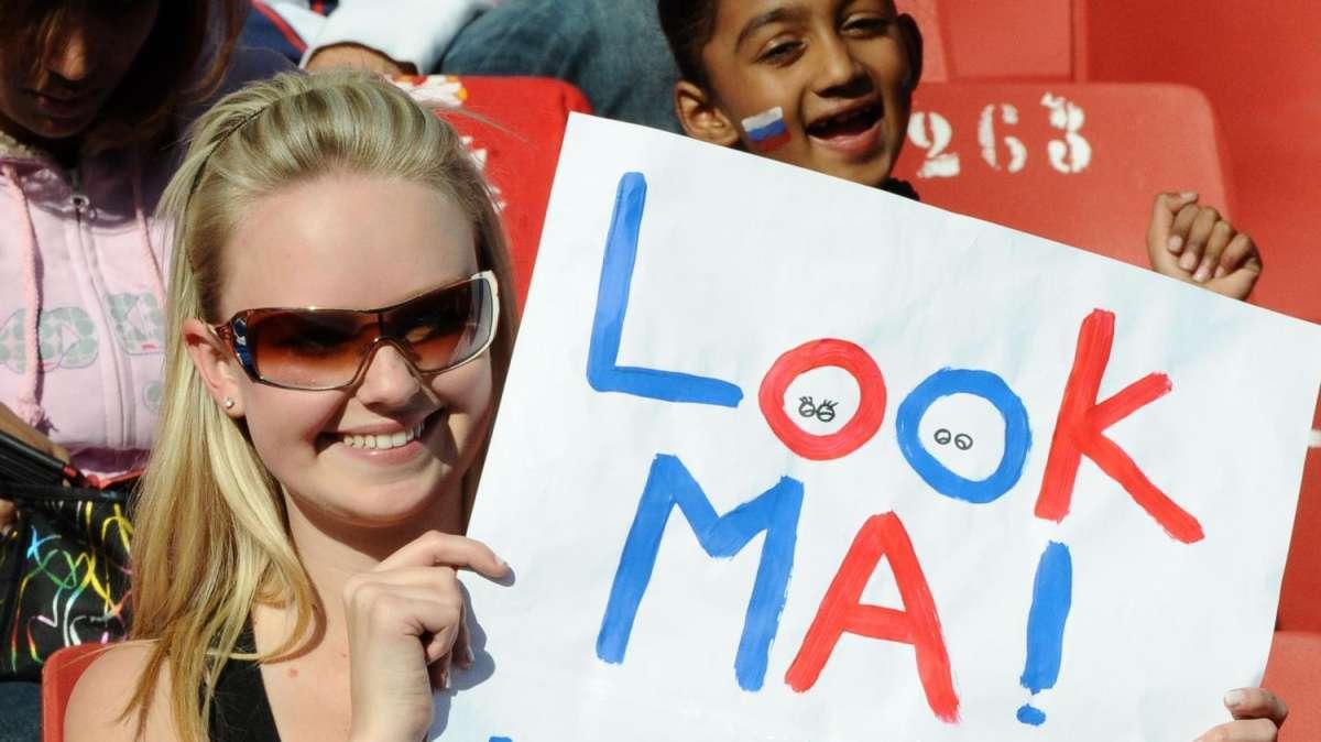 SOCIAL - 7 years ago the largest crowd for a soccer game in USA
