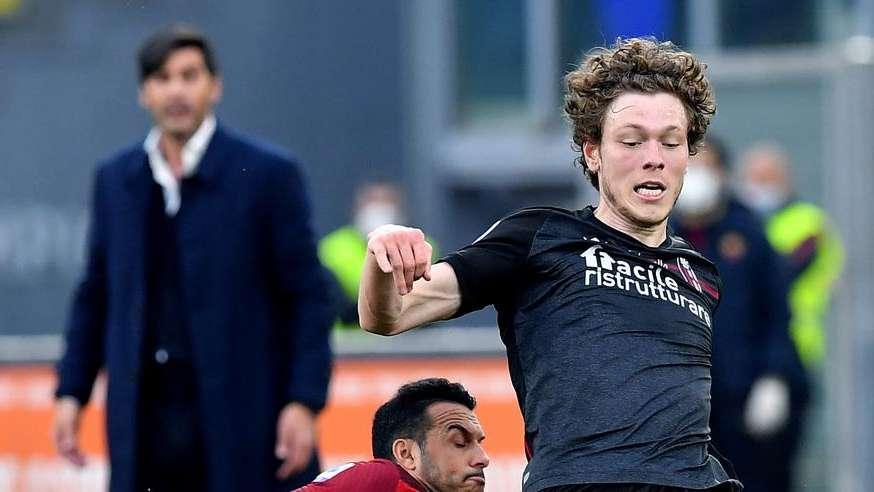 SERIE A - Bologna, two clubs after Skov Olsen