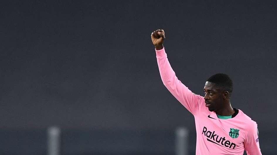 BARCELONA FC boss Koeman: "I'd like DEMBELE to stay put"